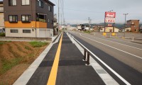 国道１１７号バリアフリー歩道工事